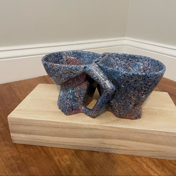 Contemporary’80’s vintage matching mugs - Picture 2 of 14